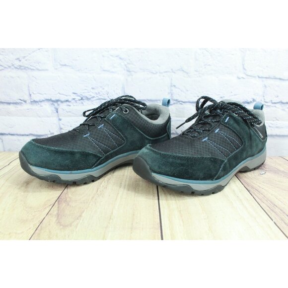 LL Bean Snow Sneaker 5 Shoes Lace Up Black Size 8.5 M - Picture 2 of 9